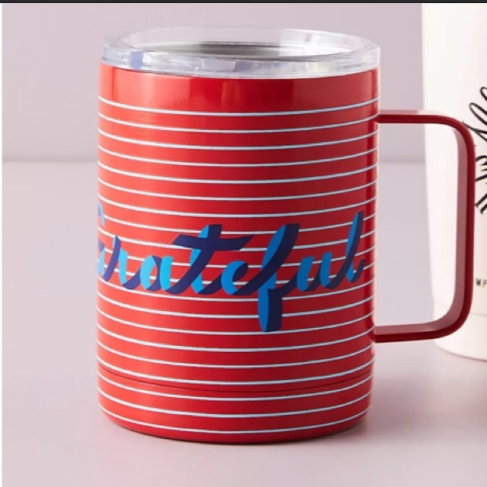 Anthropologie Optimist Travel Insulated Mug Thermos